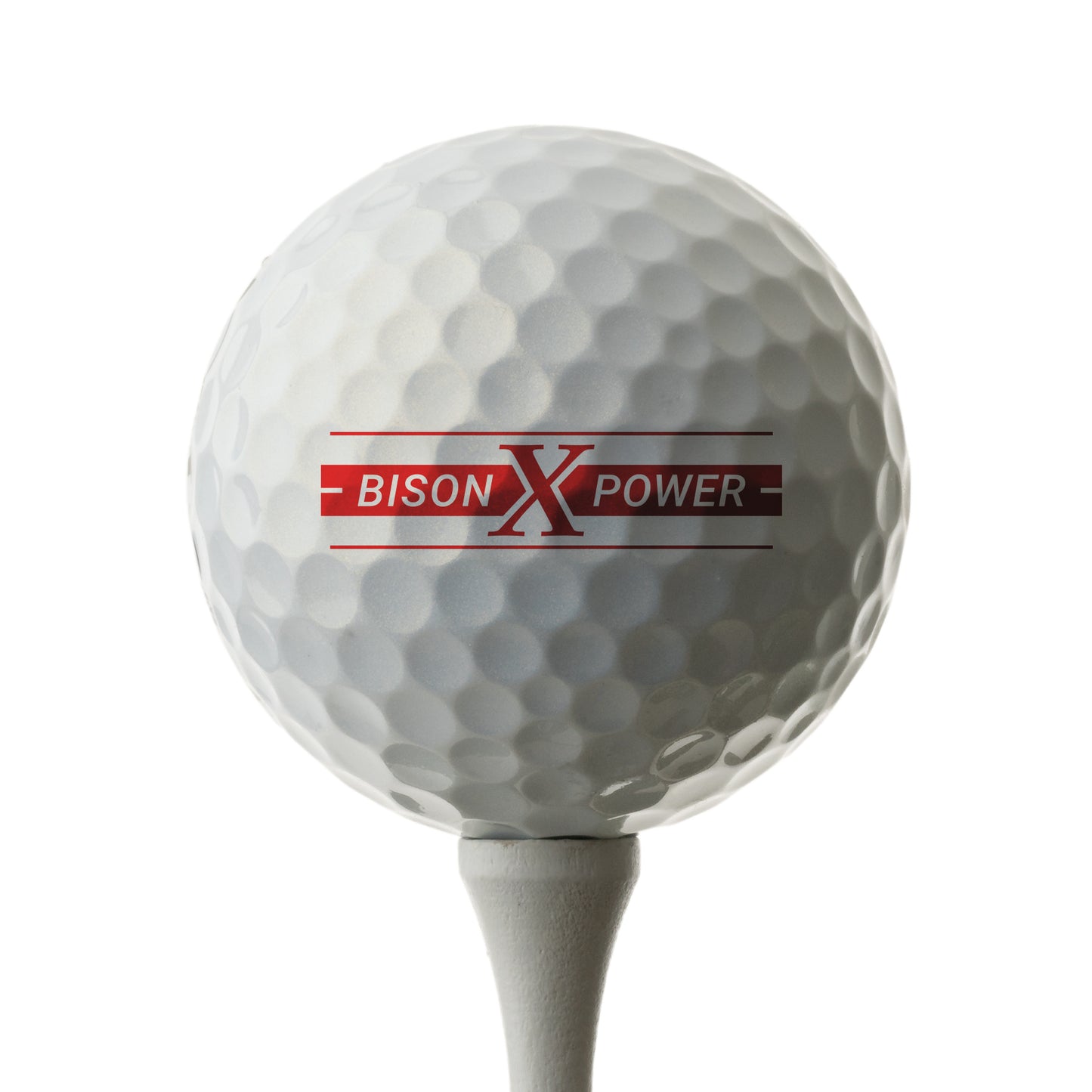Trust Golfbälle Bison X Power - Für ambitionierte Golfer: Extreme Weite ab 169 km/h, 12 Bälle